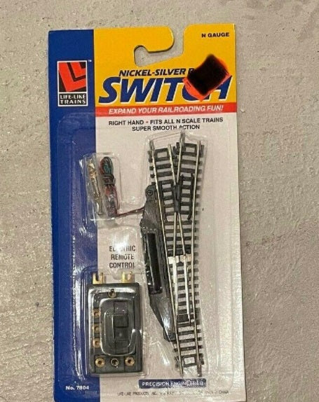 Life Like 7804 N Scale Right Hand Remote Switch