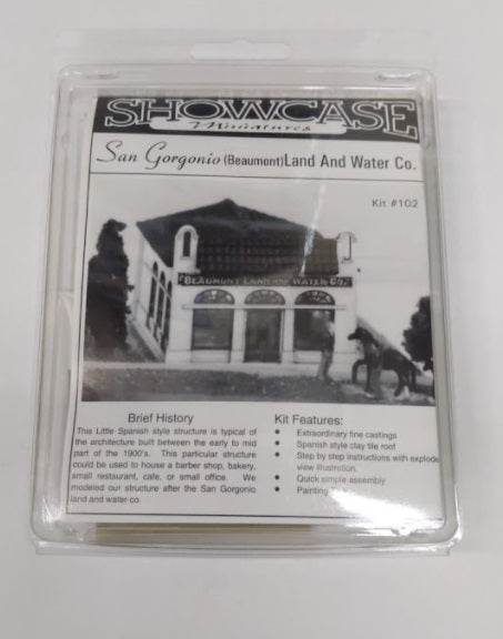 Showcase Miniatures 102 N Scale San Gorgonio Land and Water Co. Kit