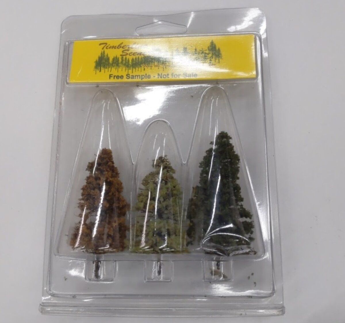 Timberline Scenery  N / HO Scale Sample Pack Trees N / HO Scale (Set of 3)