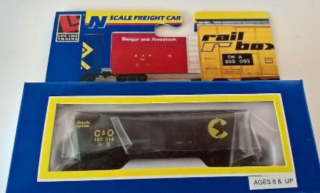 Life Like 7368 N Scale C&O 100T Hopper Car