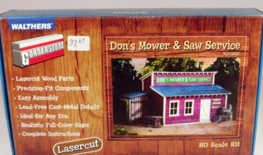 Walthers 933-3320 HO Don's Mower & Saw Service Kit