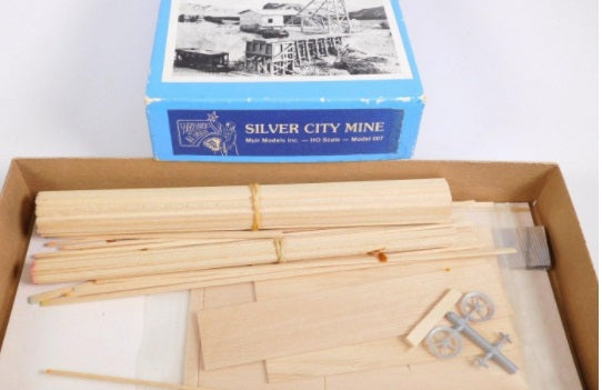 Muir Models MM007 HO Silver City Mine Building Craftsman Kit