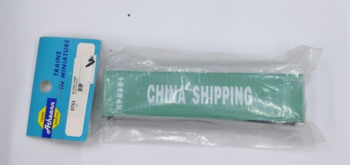 Athearn 5751 HO 40' Container China Shipping
