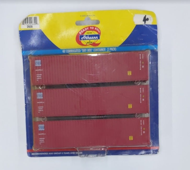 Athearn 2830 HO 40' Corrugated Container Dry Box Water Front