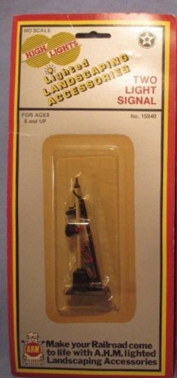 AHM 15940 HO Two Light Signal