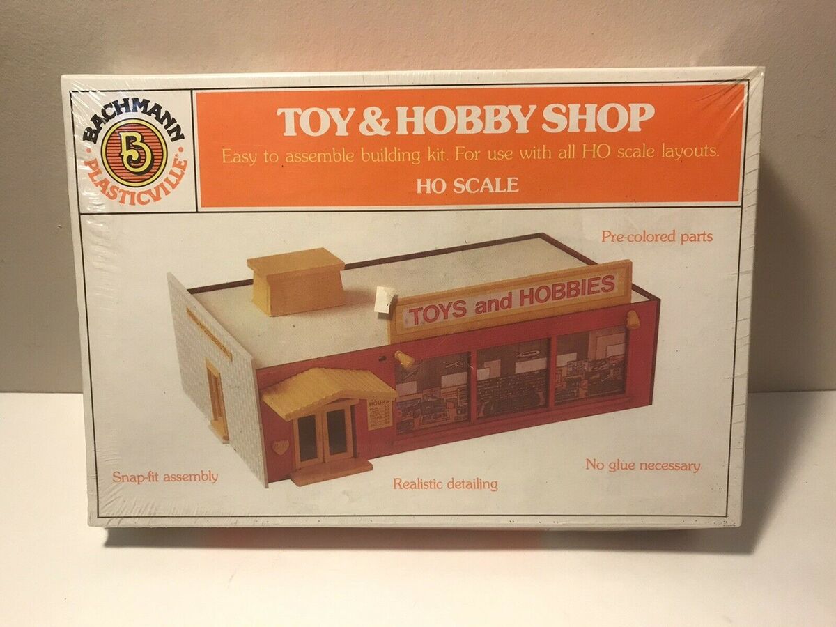 Bachmann 2931 HO Toy & Hobby Shop Building Kit