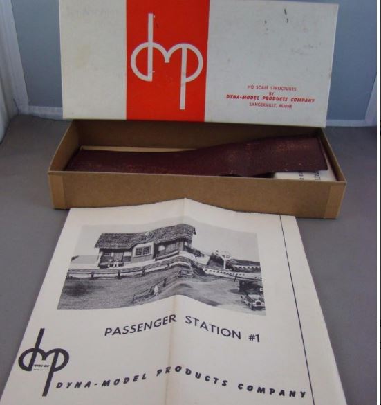 Dyna-Model 1 HO Passenger Station Building Kit