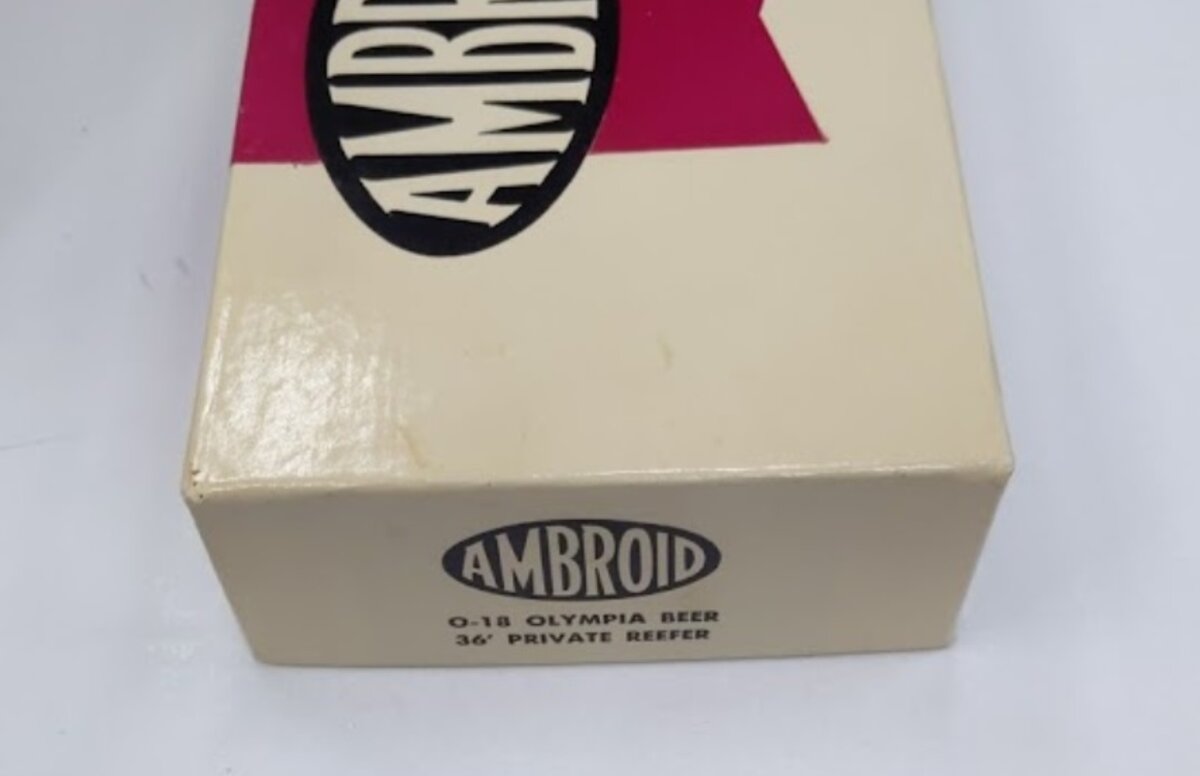 Ambroid O-18 O Scale Olympia Beer 36' Private Reefer Kit