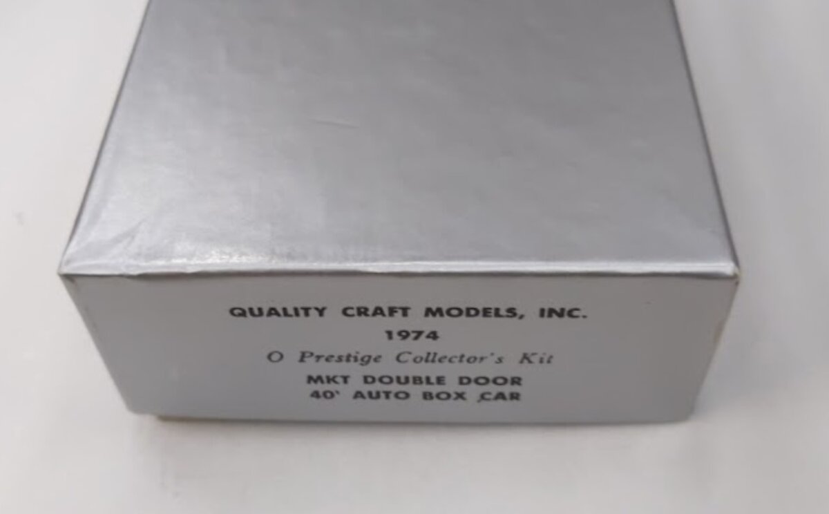 Quality Craft 1974 O Scale MKT Double Door 40' Auto Box Car Kit