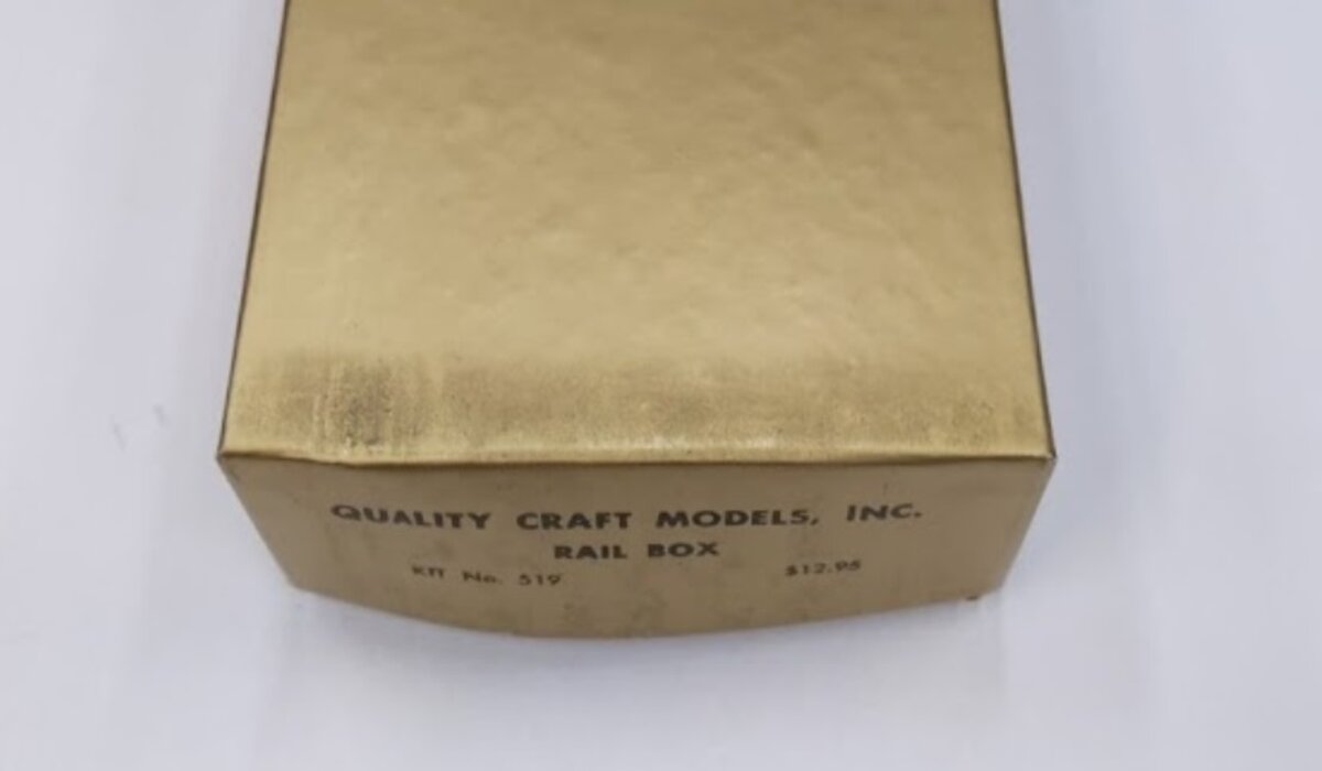 Quality Craft 519 O Scale Rail Box Kit
