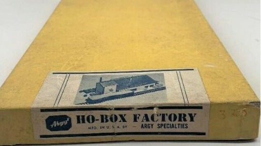 Argy Specialties HO Box Factory Building Kit