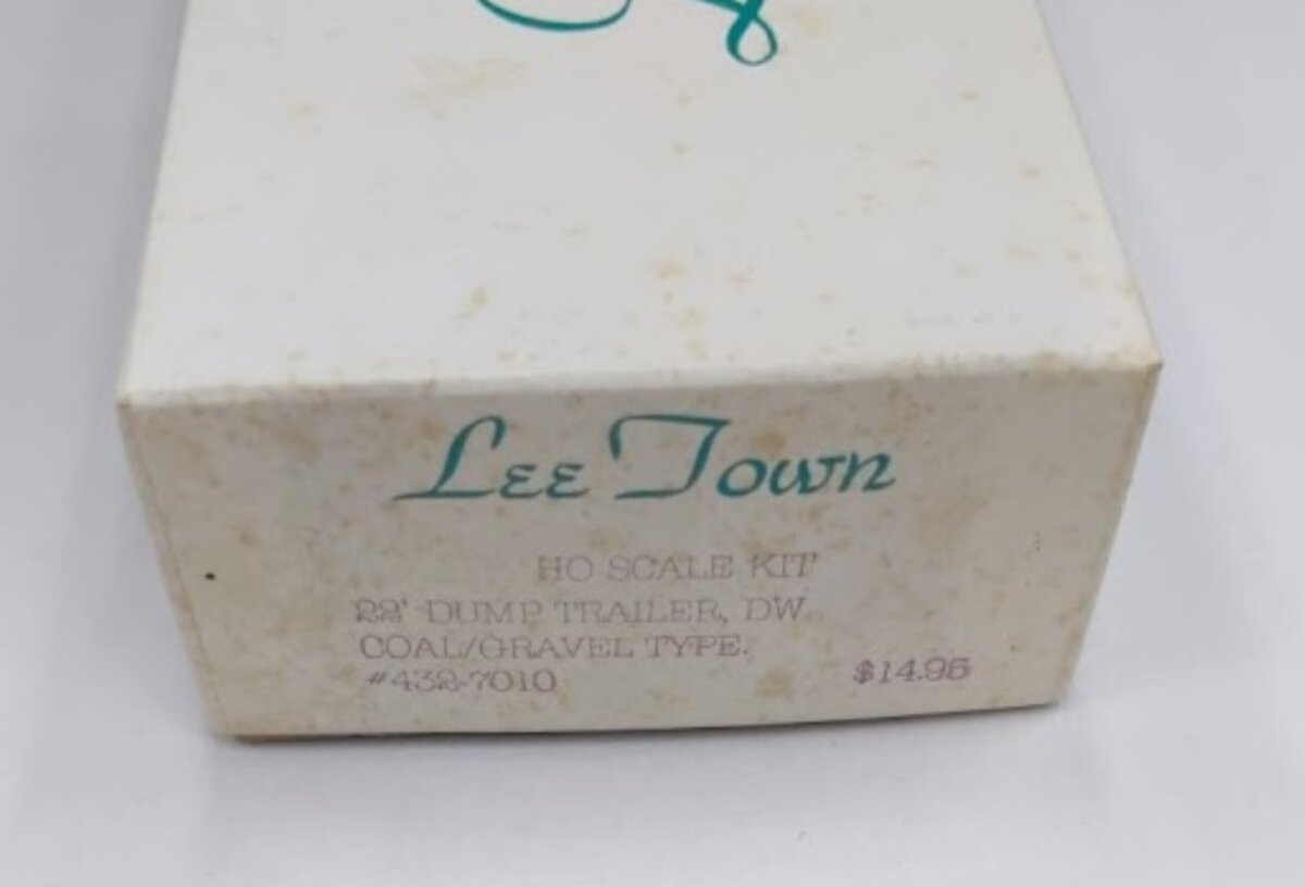 Lee Town 432-7010 HO 22' Dump Trailer DW Coal/Gravel Type Kit
