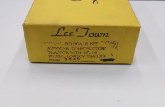 Lee Town 432-3142 Ho Scale Kit Autocar 