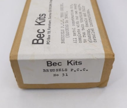 Bec Kits 31 HO Brussels P.C.C 7000 Series 3060 Street Car Kit