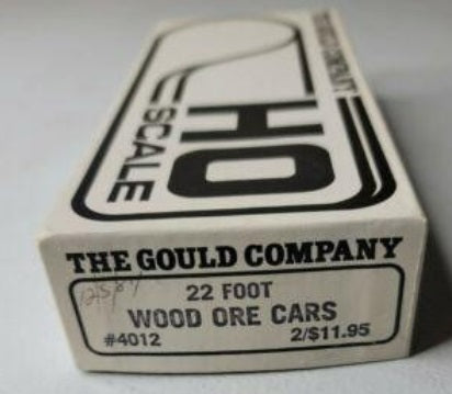 The Gould Co 4012 HO 22' Wood Ore Car Kit