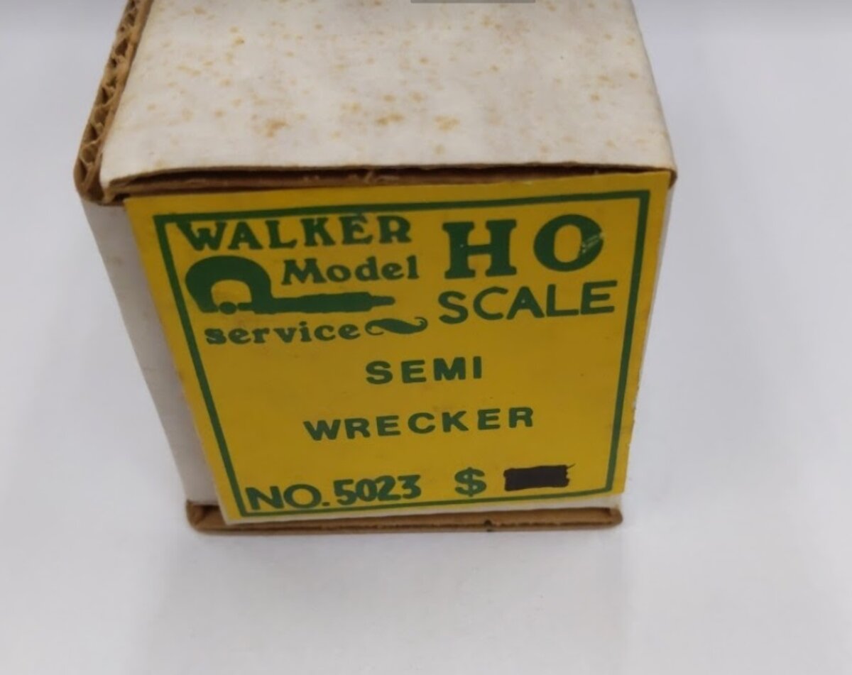 Walker Model Service 5023 HO Semi Wrecker Kit