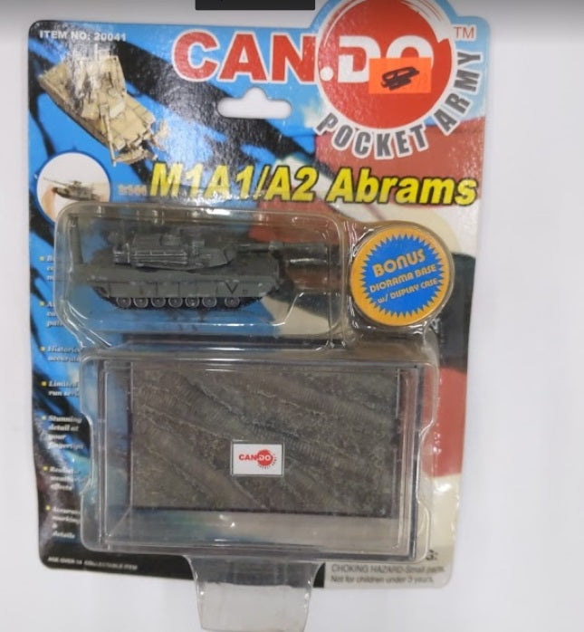 Dragon 20041-F 1:144 USMC M1A1HA Abrams Tank Can Do Pocket Army