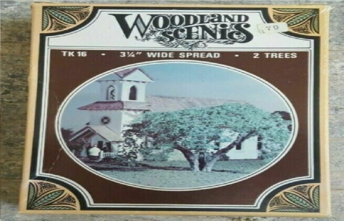 Woodland Scenics TK16 3-1/4" Trees Wide Spread Kit (Box of 2)