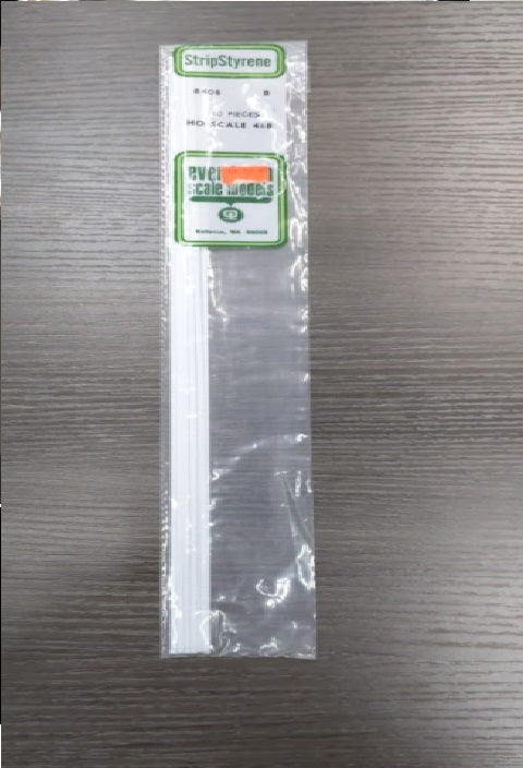 Evergreen Scale Models 8408-B HO 4 X 8 (Pack of 10)