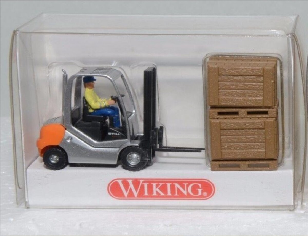 Wiking 0663 40 29 1:87 Forklift Still With Driver