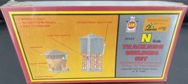 AHM 25503 N Scale Trackside Building Lighted Kit