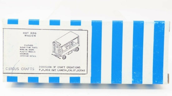 Circus Crafts 24 HO Scale Hot Dog Wagon Kit