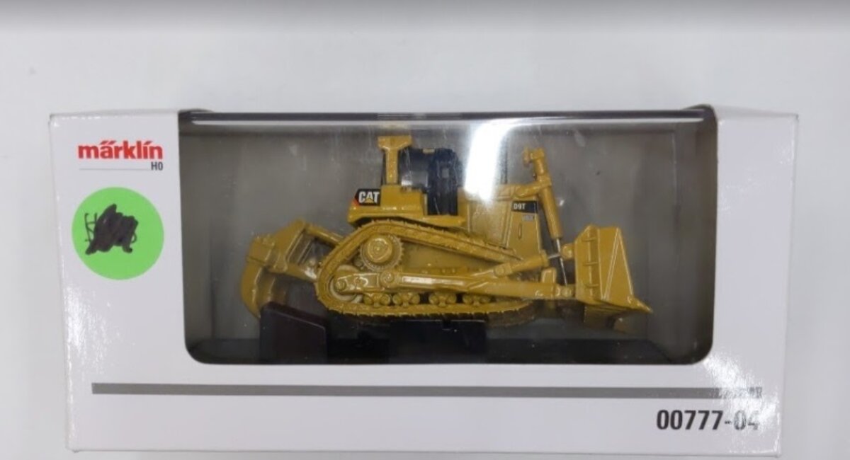 Marklin 00777-04 HO 1:87 Norscot CAT Bulldozer