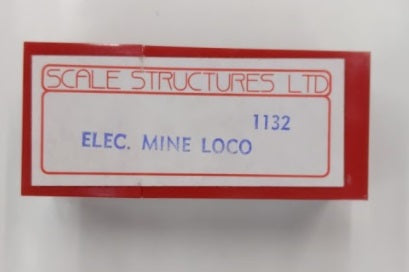 Scale Structures K-132 HoN2 1900'S Electric Mine Locomotive Kit