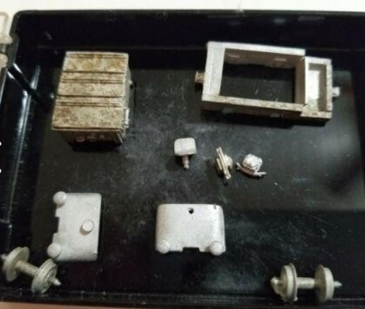 Scale Structures K-132 HoN2 1900'S Electric Mine Locomotive Kit