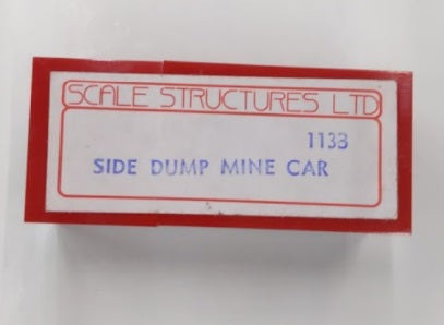 Scale Structures 1133 HO Side Dump Mine Car Kit