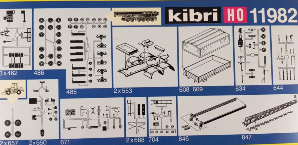 Kibri 11982 HO Accessory Kit