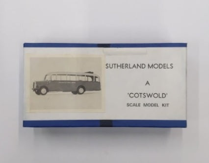 Sutherland Models LN40 HO F. B. W. LN40/Tuscher Swiss Post Bus Model Kit