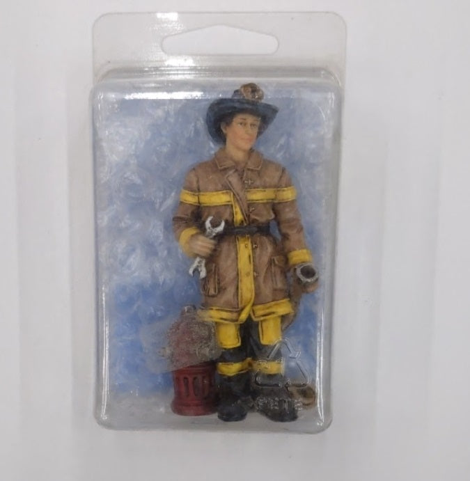 Just Plain Folk 425 G Scale Figure Fire Fighter