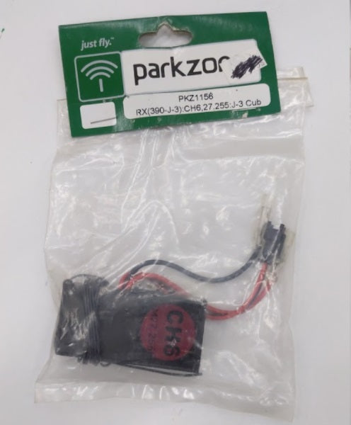 ParkZone PKZ1156 Reciever RX (390-J-3: CH6, 27.255: J-3 Club