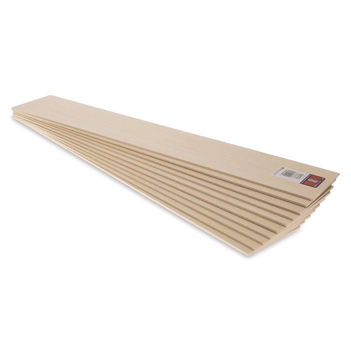 Midwest Products 5011 3/16" x 6" x 36" Basswood Shee