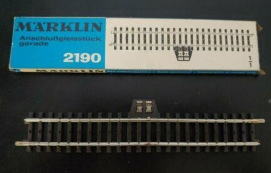 Marklin 2190 HO Straight Connecting Track Section