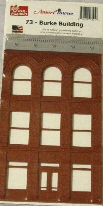 Ameri-Towne 73 O Scale Burke Building Front Only