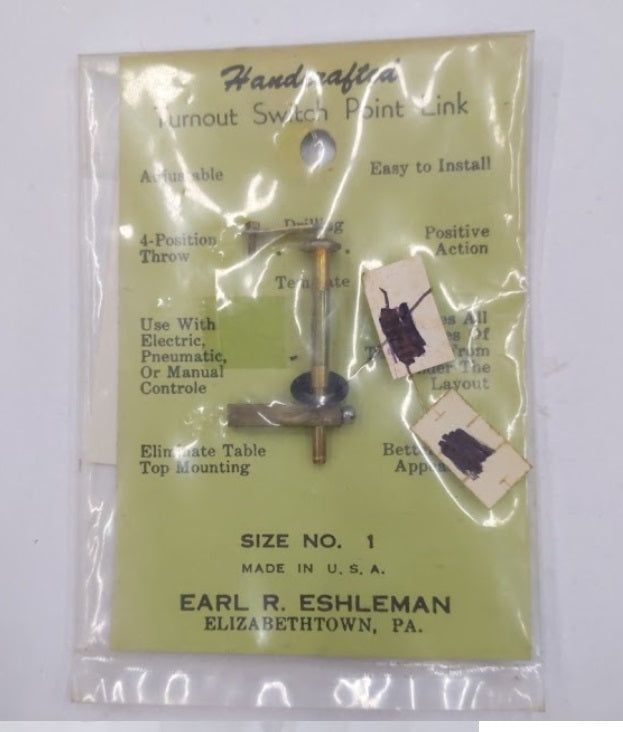 Eshleman HO Handcrafted Turnout Switch Point Link