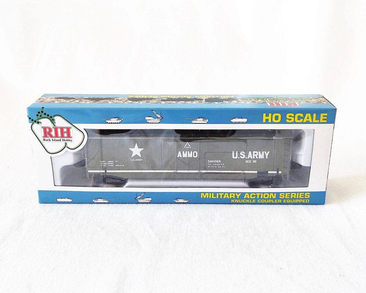 Rock Island Hobby 032164 HO U.S. Army Exploding Car
