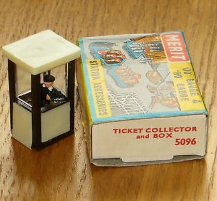 Merit International 5096 HO/OO Ticket Collector and Box