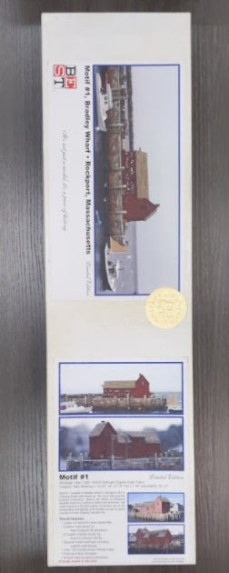 Bollinger Edgerly Scale Trains 1028 HO Bradley Wharf Rockport Massachusetts Kit