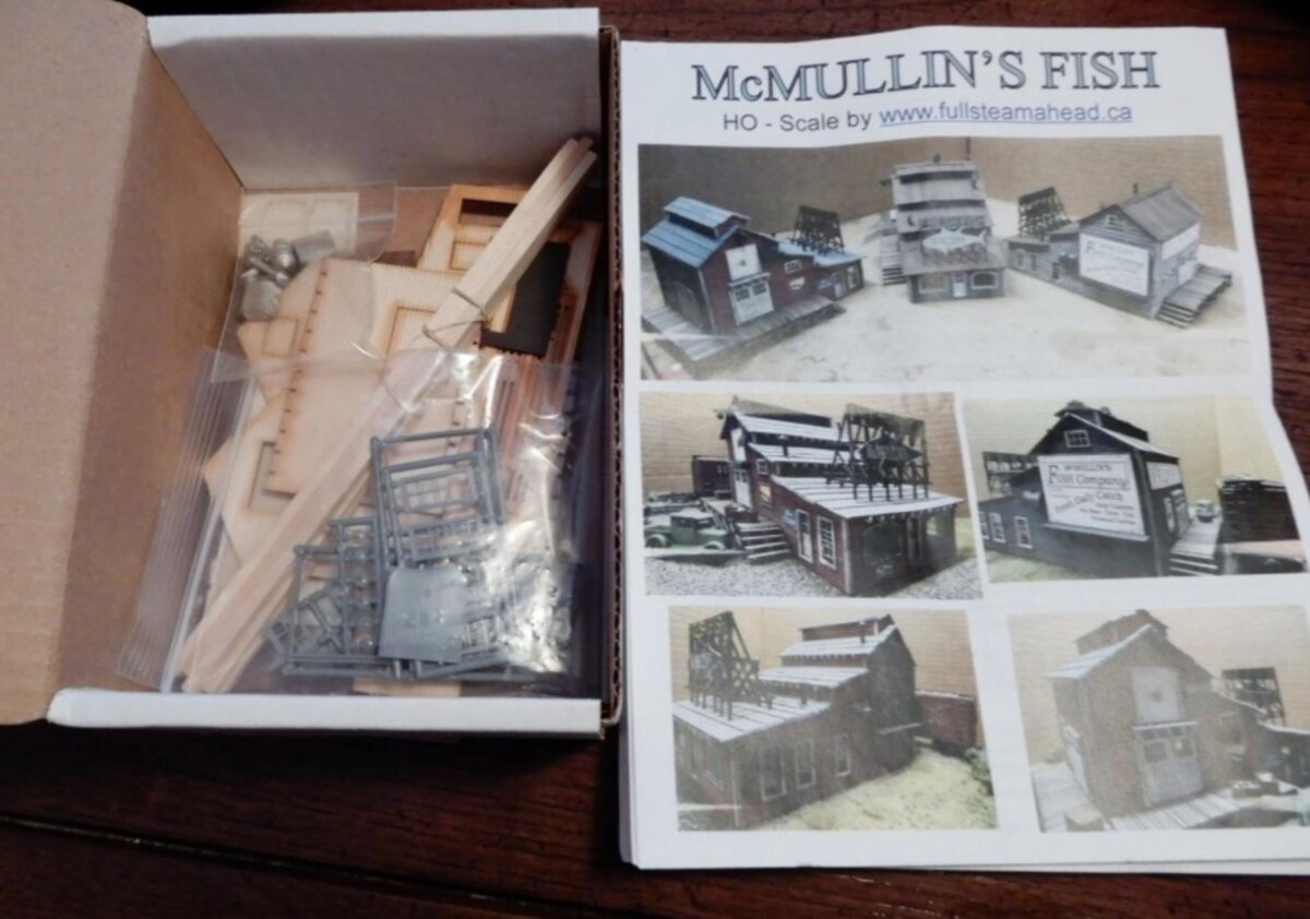 Full Steam Ahead HO McMullin's Fresh Fish Craftsman Kit