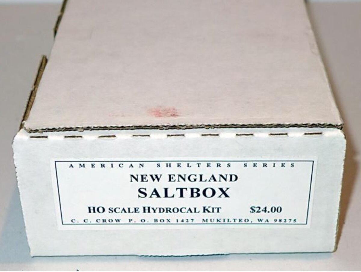 C. C. Crow HO New England Saltbox Hydrocal Kit