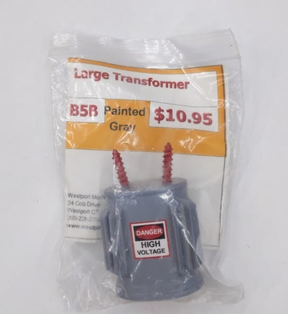 Westport B5B O Scale Large Transformer Detail