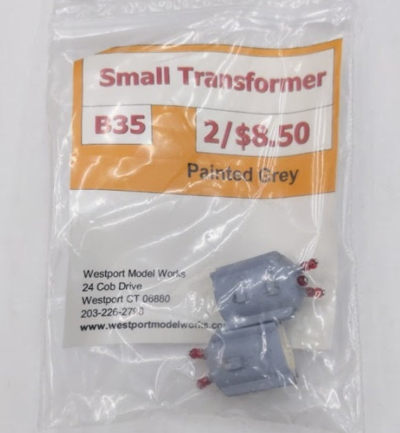 Westport B35 HO/O Small Transformer Detail