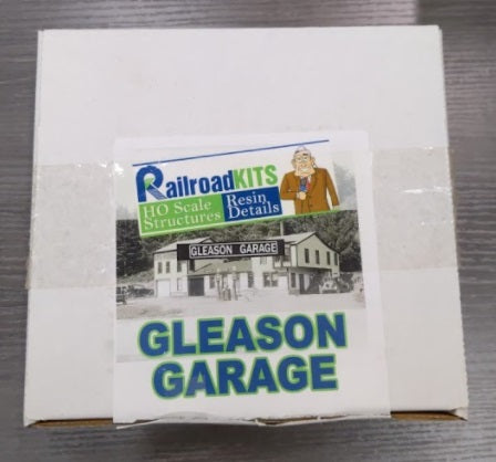Railroad Kits HO Gleason Garage Kit
