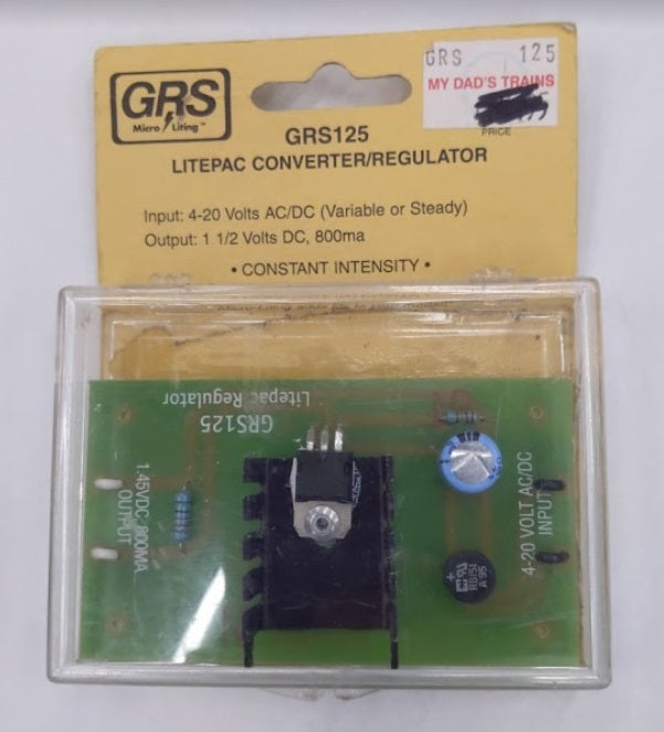 GRS GRS125 HO Litepac Converter/Regulator