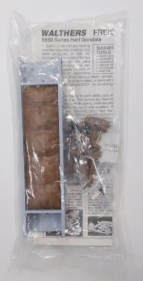 Walthers 932-5550 HO Hart Gondola Kit Without Box