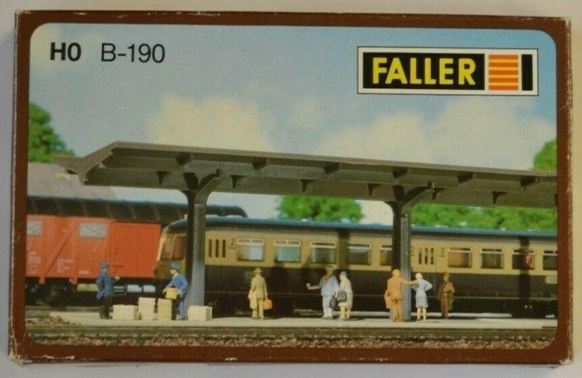 Faller B-190 HO Passenger Platform Model Kit