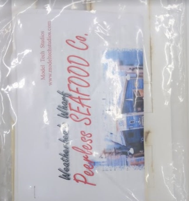 Model Tech Studios S0076 HO Waterfront Series Peerless Seafood Co Kit